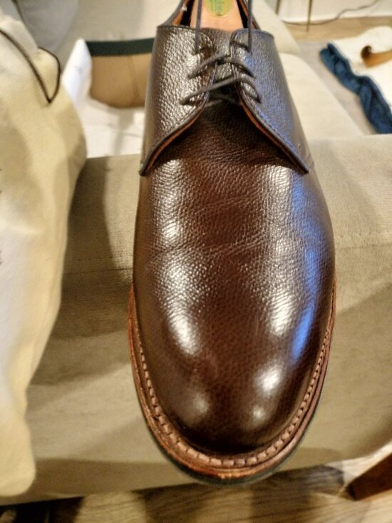 Alden 941 C size 10 1/2D designer luxury shoes Made in USA Alden of New England main image 5